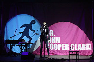 Dr John Cooper Clarke at The Royal Liverpool Philharmonic Hall 2015