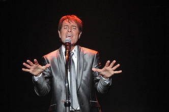 Sir Cliff Richard performing at The Royal Liverpool Philharmonic Hall 2015