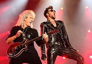 Queen and Adam Lambert