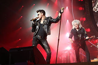 Queen and Adam Lambert