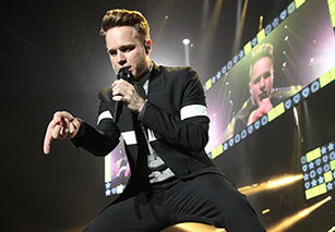 Olly Murs at The Liverpool Echo Arena