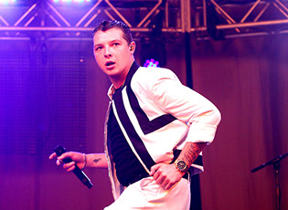 John Newman performing at Radio City Summer Live at The Liverpool Echo Arena 